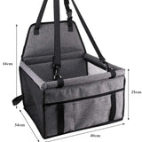 Foldable Dog Car Seat Cover – Hammock and Travel Bed