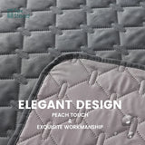 100% Double-Sided Reversible Pet Blanket Sofa Couch Furniture Protector Dog Bed Cover for Kids Children Dog Cat