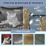 Couch Cover Pets Plastic Armchair Recliner Cover Clear Cat Scratching Protector Waterproof Dustproof Sofa Cover Sofa Protector