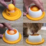 Anti-Tip Slow Feeder Lick Toy – Puzzle Bowl for Dogs & Cats