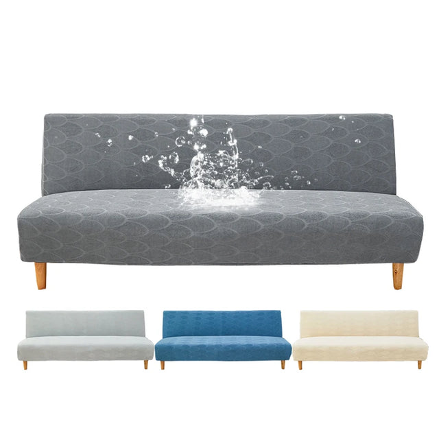 2026 waterproof all-inclusive jacquard sofa bed cover,stretch futon sofa slipcovers,sofa protector for kid,pets,easy to wash