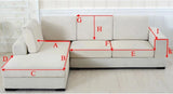 Summer Ice Silk Sofa Seat Cover Non-Slip Cool Feeling Pets Kids Sofa Slipcovers L Corner Couch Towel Living Room