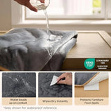 Cat Blanket for Indoor Cats - Waterproof Calming Cat Blankets for Kitten, Sherpa Fleece Pet Blanket, Soft Plush Reversible Thro