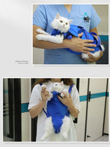 Portable Cat Backpack Pet Summer Outing Foldable Grab Bite Fixed Cat Bag Pet Supplies Transporte Pet Cat Handbag Cat Travel Bags