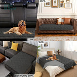 Reversible Waterproof Dog Bed Cover Pet Blanket Sofa Couch Mattress Protector Furniture Protector for Dogs Cats