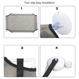 Cat Hammock Window Bed Kitten Sunny Seat Hanging Mount Beds Cat Sofa double-decker tunnels Suction Cup Wall Pet Hanging Winter