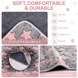 4 Pcs Waterproof Guinea Pig Blankets Washable Small Animal Fleece Bedding Guinea Pig Cage Liners Reusable Training Pads Pet Pee