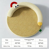 Breathable ice silk cat nest summer cooling pet bed removable washable cushion for cats  sleeping mat