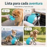 Foldable Travel Water Bowl – 304 Stainless Steel Clip