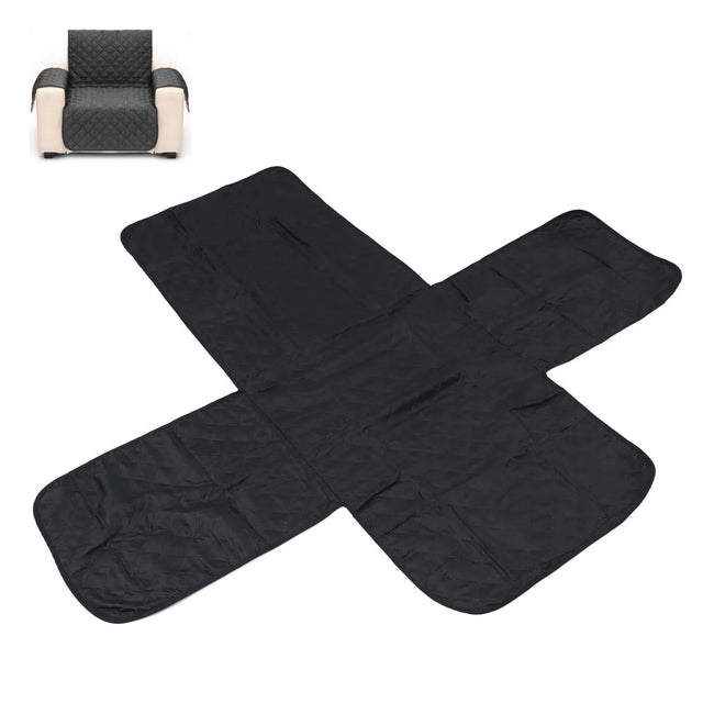 Recliner Sofa Slipcovers Waterproof Recliner Sofa Cover Cloth Washable Scratch Proof Reclining Couch Cover for Dogs Cats Pets