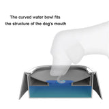 No-Spill Floating Dog Water Bowl – Keeps Muzzles and Floors Dry