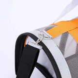 Breathable cat outing bag Pet dog Summer cross outdoor travel portable collapsible small and medium dog cage mesh