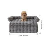 New Faux Rabbit Fur Large Dog Mat Cat Bed Pet Mattress Fun Luxury Plush Pet Bed Suitable for Small To Medium Dogs and Cats