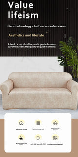 Waterproof Faux Leather Sofa Slipcove Elastic Anti Cat Scratch Sofa Covers for Living Room 1/2/3/4seater Couch Cover Home Decor