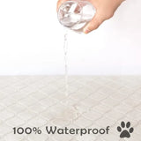 Waterproof Dog Blanket Bed Cover Dog Crystal Velvet Moroccan Fuzzy Cozy Plush Pet Blanket Throw Blanket for Couch Sofa 40 * 60