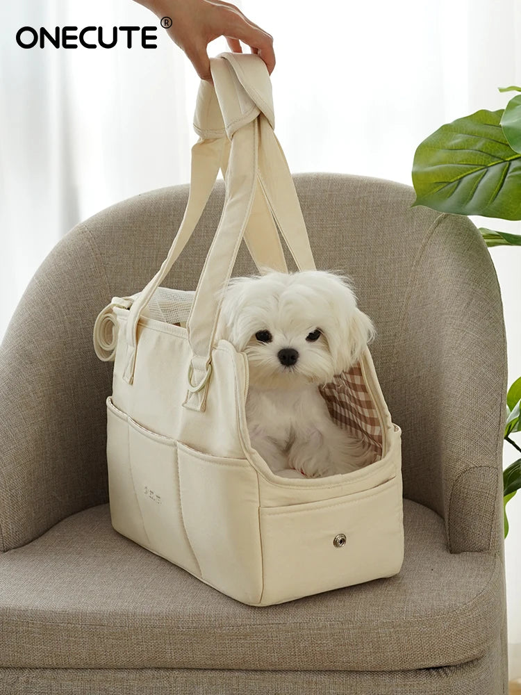 Travel Pet Carrier Bag Portable Puppy Shoulder Handbag Breathable Small Dog Cat Bag for Chihuahua Yorkshire Pet Supplies