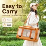 Large Capacity Pet Carrier Tote Bag Breathable Portable Oxford Fabric Shoulder Bag for Cats And Dogs