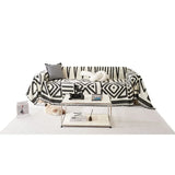 Bohemia Sofa Blanket Chenille Fabric Sofa Covers Four Seasons Universal Tassel Throw Blankets Anti-cat Scratch Protector