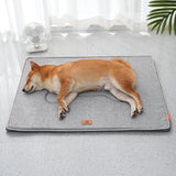 Winter Washable Dog Bed Reversible Dog Crate Pad Soft Fluffy Pet Kennel Beds Dog Sleeping Mattress for Large Medium Small Dogs