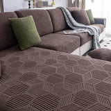 1Piece Universal Peism Jacquard Stretch Sofa Cover Cushion Cover, For Living Room Four Seasons Pet Friendly