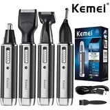 Kemei KM-6630 6631 6632 trimmer for men Nose and ear trimmer Rechargeable Trimmer For Hair Beard Nose And Ear Cleaner Grooming