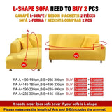 1/2/3/4 Seater Elastic Sofa Cover, Stretch Full Wrap Sofa Protector, Pet Anti-Scratch & Dust Proof, Removable Washable Slipcover