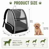 Summer Cat Carrier Backpack Breathable Mesh Small Dogs Cats Backpack for Travel Outdoor Activities Large Capacity Kitten Handbag