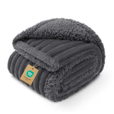 Waterproof Dog Blanket for Small Puppy Ultra-Soft Calming Cut Pile Flannel Throw Durable and Warm Furniture Protection for Couc