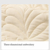 Solid Color Embroidery Sofa Cover Fashion Four Season Universal Sectional Sofa Towel Anti-slip Couch Covers for Living Room