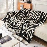 1pcs Chenille Sofa Cover Durable Anti Cat Scratch All-in-One Universal Blanket Cushion Dust-Proof All Seasons Home Decoration