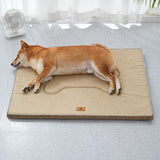 Winter Washable Dog Bed Reversible Dog Crate Pad Soft Fluffy Pet Kennel Beds Dog Sleeping Mattress for Large Medium Small Dogs
