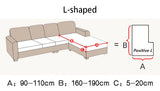 Velvet Sofa Cushion Cover For Living Room Solid Color Soft  Sofa Cover Spandex Slipcover Furniture Protector Stretch Couch Cover