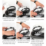 Transparent Breathable Portable Space Capsule Pet Carrier Backpack for Dog Cat Carrying Transport Bag