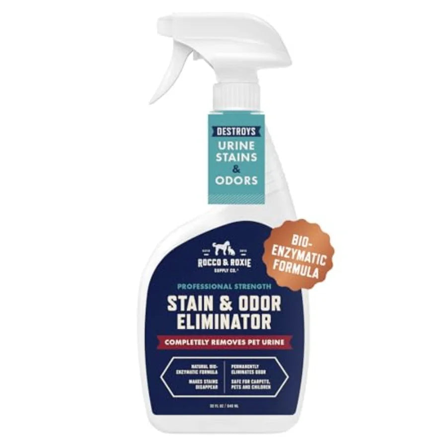 Stain and Strong Odor Eliminator, Enzyme Cleaner, Pet Odor Eliminator for Home - Carpet Stain Remover for Cats and Dog Pee - Ur
