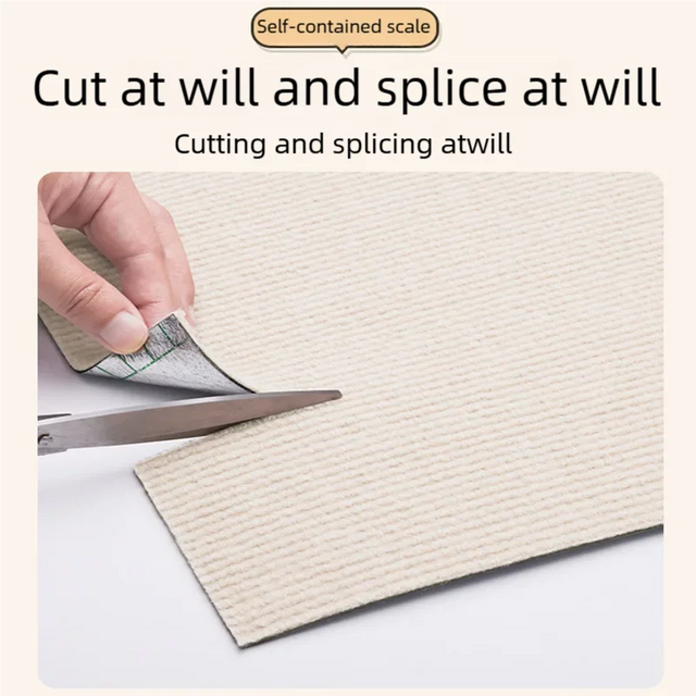 Anti Cat Scratch Mat Self-Adhesive Trimmable Carpet Pad Indoor Couch Sofa Corner Home Furniture Pet Scratcher Wall Protector Pad