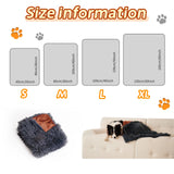 Dog Blanket for Small Medium Dogs, Calming Fleece Cat Blanket, Couch Protector Washable Sherpa Faux Fur Pet Throw for Puppy