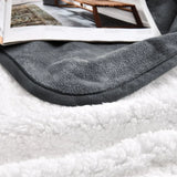 Waterproof Blanket for Bed Couch Sofa, Soft Liquid Pee Proof Pet Blanket for Dog Puppy Cat, Reversible Sherpa Fleece Furniture