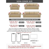 Solid Sofa Cover Stretch Anti-Slip All-inclusive Dustproof Pet Anti-Scratch Slipcover Full Wrap Sofa Couch Cover 1/2/3/4 Seater