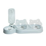 Elevated Double Pet Bowls – Tilted Feeder & Water Stand