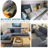 Jacquard Sofa Cover Solid Elastic Sofa Cushion Cover Living Room Washable Spandex Sofa Seat Slipcover Chaise Lounge Home Pets