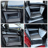 Portable Car Pet Seat Stable Dog Carrier with Safety Mesh Protector Waterproof Design for Puppy Travel Outdoor Use