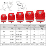 Dog Harness Leash Bulldog Vest Style Summer Reflective Puppy Harnesses Teddy Pet Supplies Breathable Rope Small Dog Collar Corgi