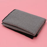 Foldable Pet Travel Blanket for Dogs Cats Outdoor Indoor Use Waterproof Oxford Base Soft Warm Lamb Wool Surface Lightweight