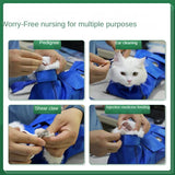 Portable Cat Backpack Pet Summer Outing Foldable Grab Bite Fixed Cat Bag Pet Supplies Transporte Pet Cat Handbag Cat Travel Bags