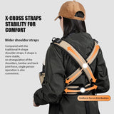 Pet Chest Backpack Front Carrying Tote Backpack Dogs and Cats Breathable Portable Outdoor Bag Shoulder Cat Bag