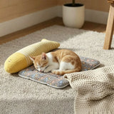 1pc Double-sided pet mat - Short plush pet bed - Cat - Dog - Cute pet mat - Blanket - Warm kitty mat - Cat sofa bed