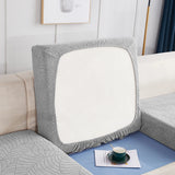 Waterproof Sofa Seat Cushion Cover Stretch Jacquard Sofa Cover Furniture Protector for Pets Kids Removable L Shape Couch Covers