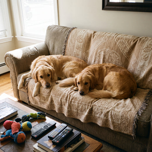 Survived two golden retrievers and a mud season